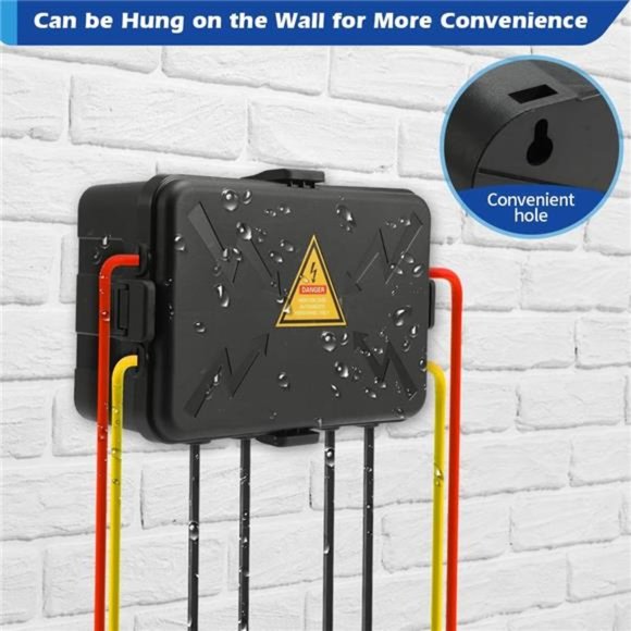 Outdoor Electrical Box - Outdoor Outlet Cover Waterproof IP54 Level Weatherproof - Picture 5 of 5